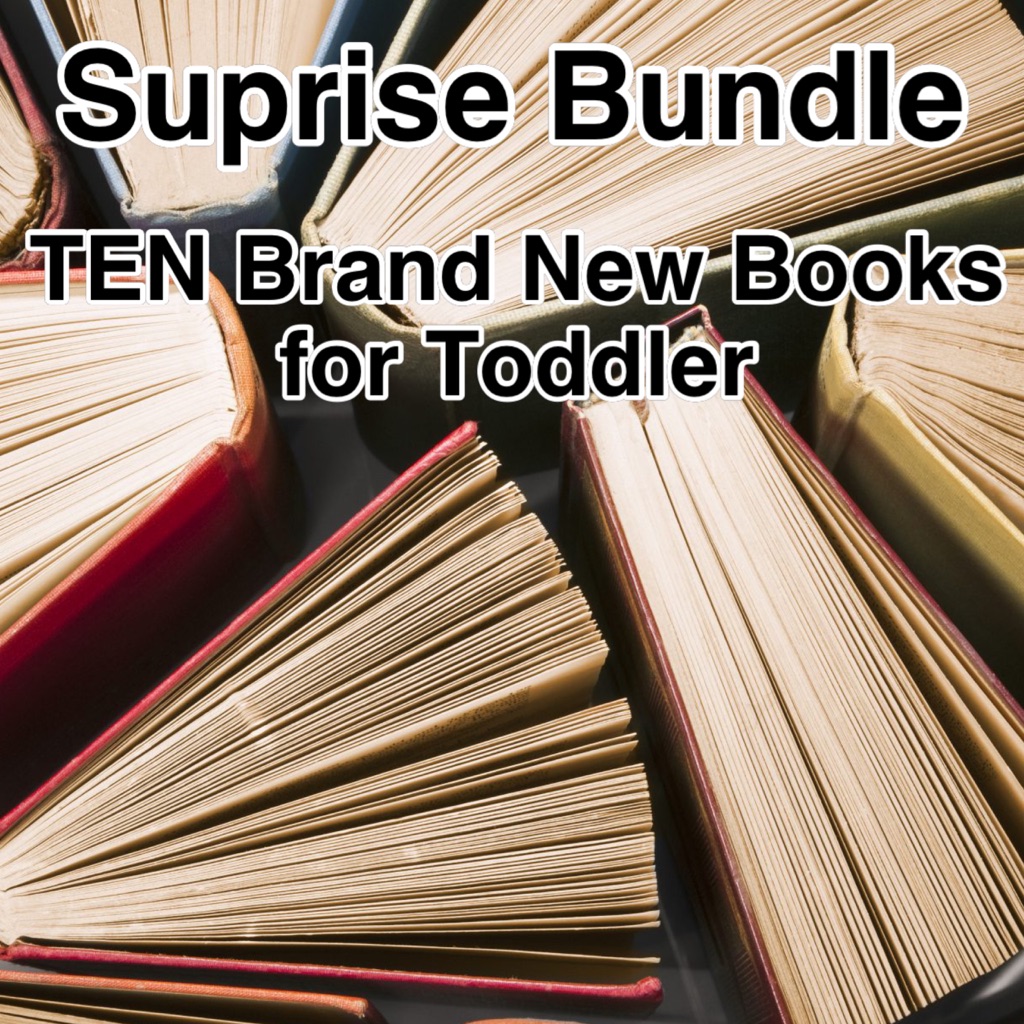 Ten Brand New Crisp Books For Toddler